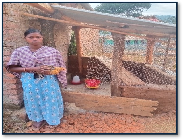 Beneficiaries of Chicken project of PREM-Educo